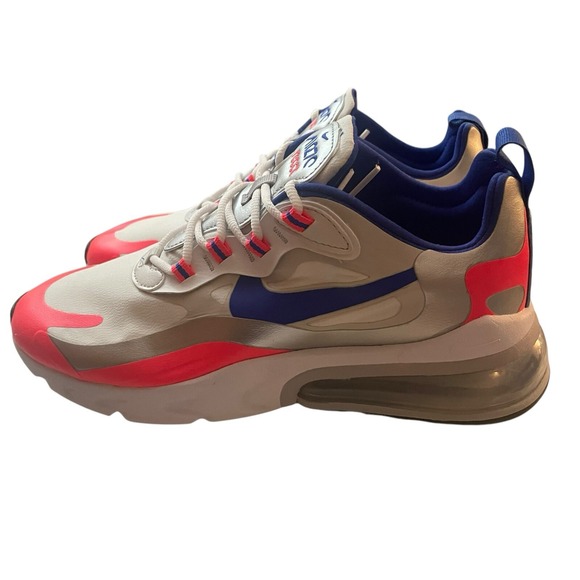 Nike Air Max 270 React Women's Size 8.5‎ Sneakers CW3094-100 - Picture 1 of 11
